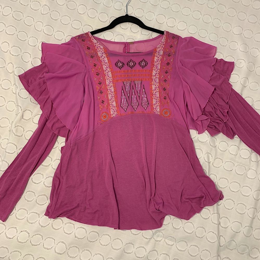 Free People La Cienga Blouse